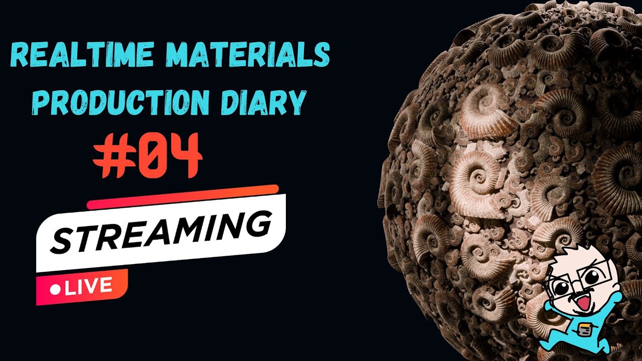 Real Time Materials for Blender Production Diary - 04 Fossil Material