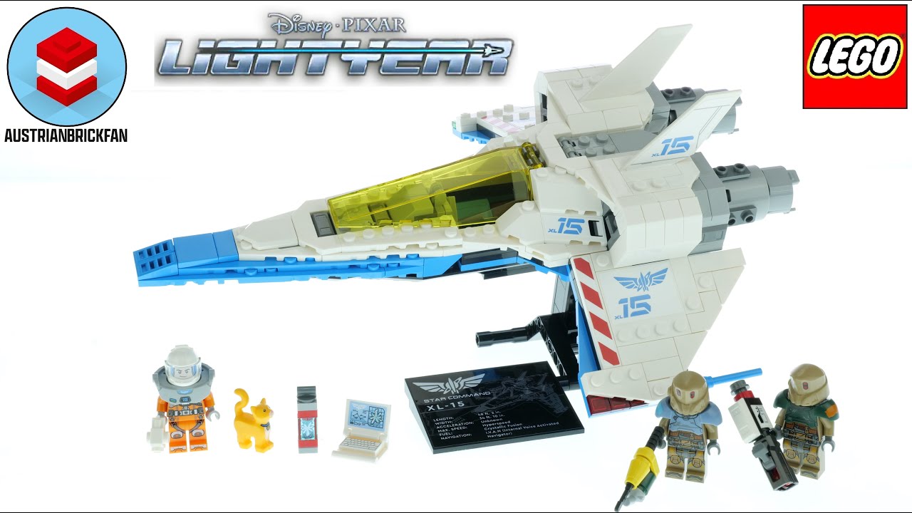 LEGO Lightyear 76832 XL-15 Spaceship Speed Build
