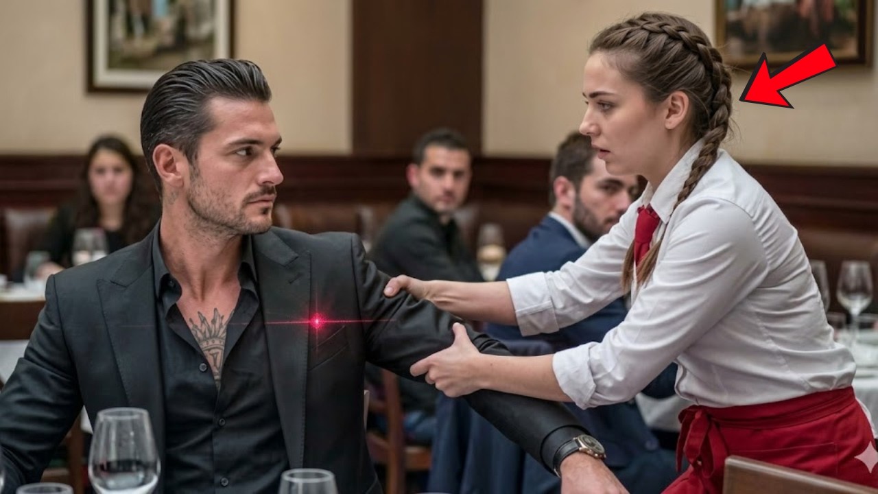 Бедная официантка заметила красную точку на груди босса мафии — и первой бросилась в движение...