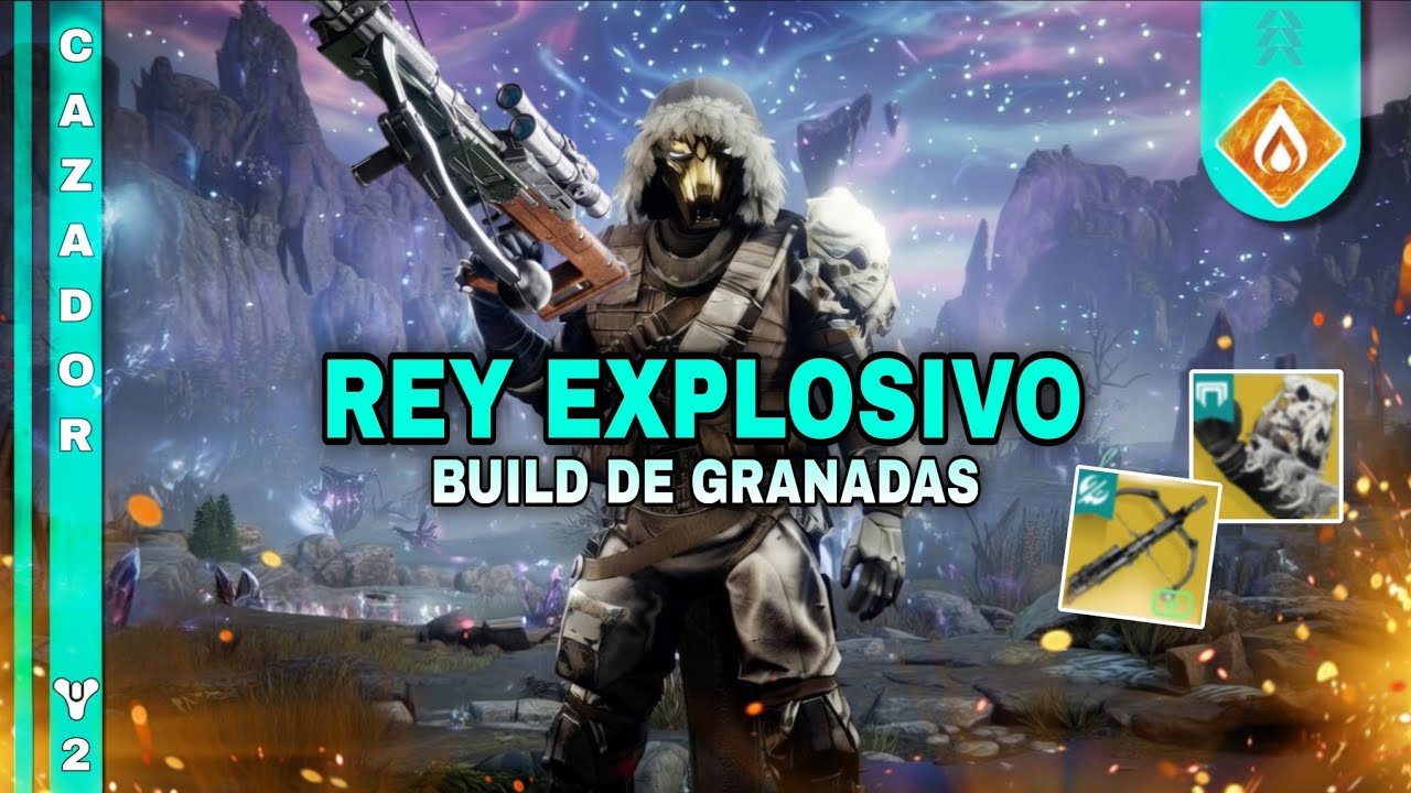 QUE DIVERTIDA ESTA BUILD! CAZADOR GRANADERO! | Destiny 2