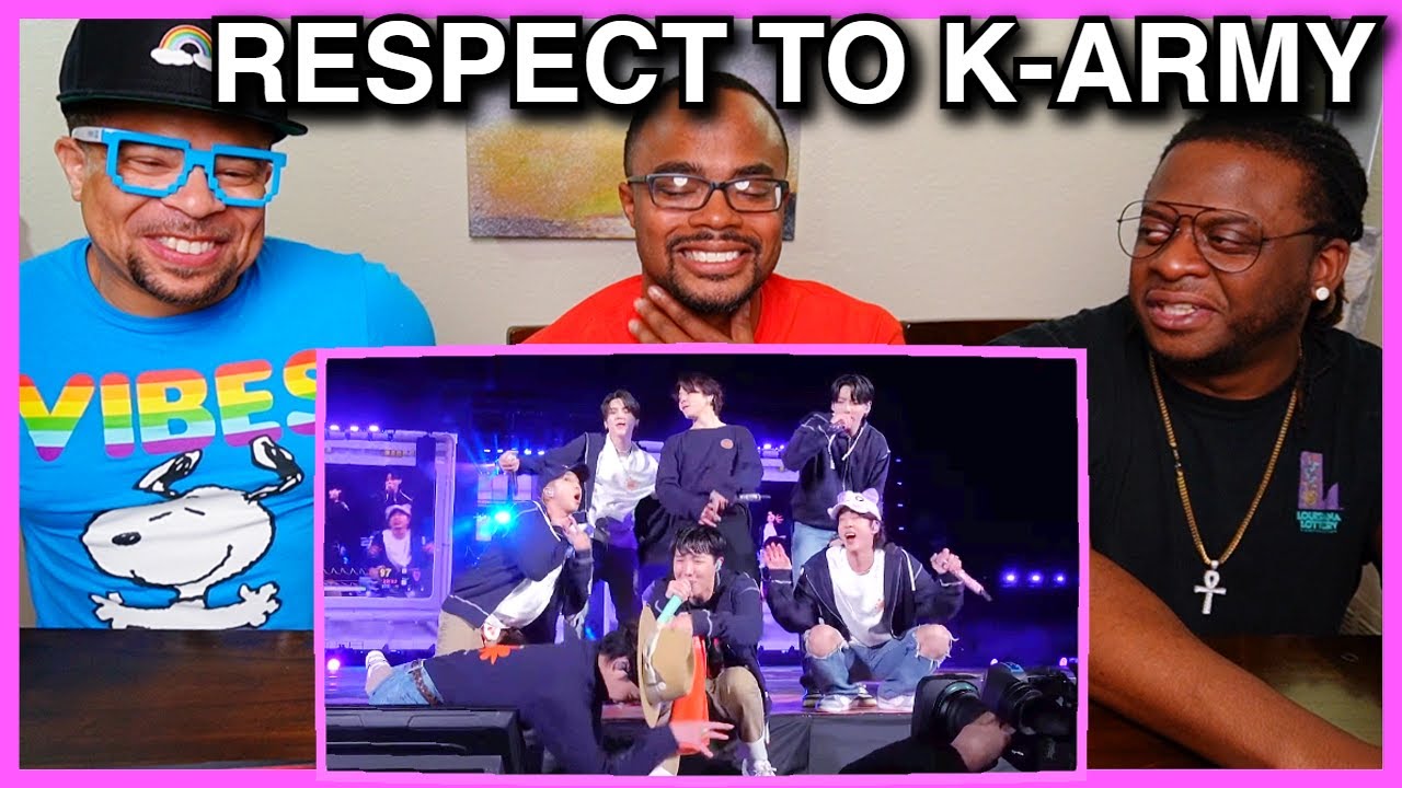 Respect to K-ARMY 💜 Our Genuine Reaction to BTS @ 'PERMISSION TO DANCE ON STAGE - SEOUL' 😁