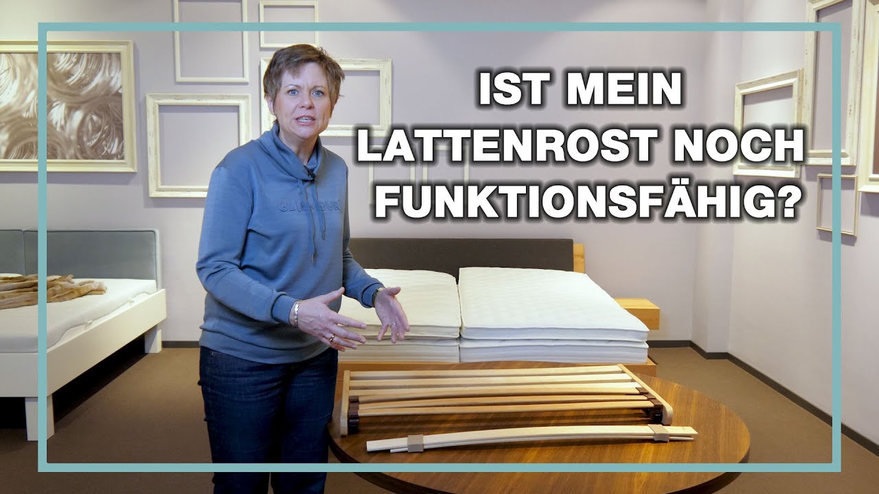 Ist mein Lattenrost noch funktionsfähig?