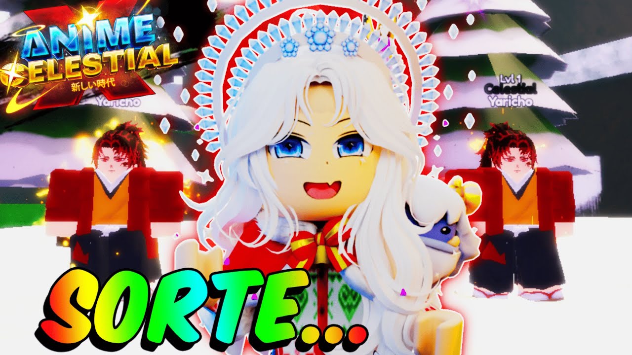 Olokooo... PEGUEI OUTRO CELESTIAL no ANIME CELESTIAL X! ROBLOX