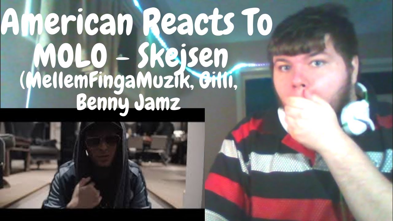 AMERICAN REACTS TO | MOLO - Skejsen (MellemFingaMuzik, Gilli, Benny Jamz) | DANISH RAP
