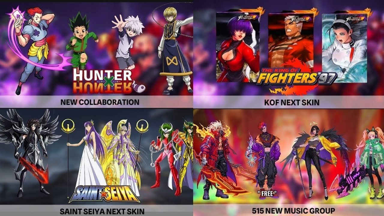 MLBB NEXT UPDATE,NEW COLLABORATION,NEXT KOF SKIN , VALIR FREE ?