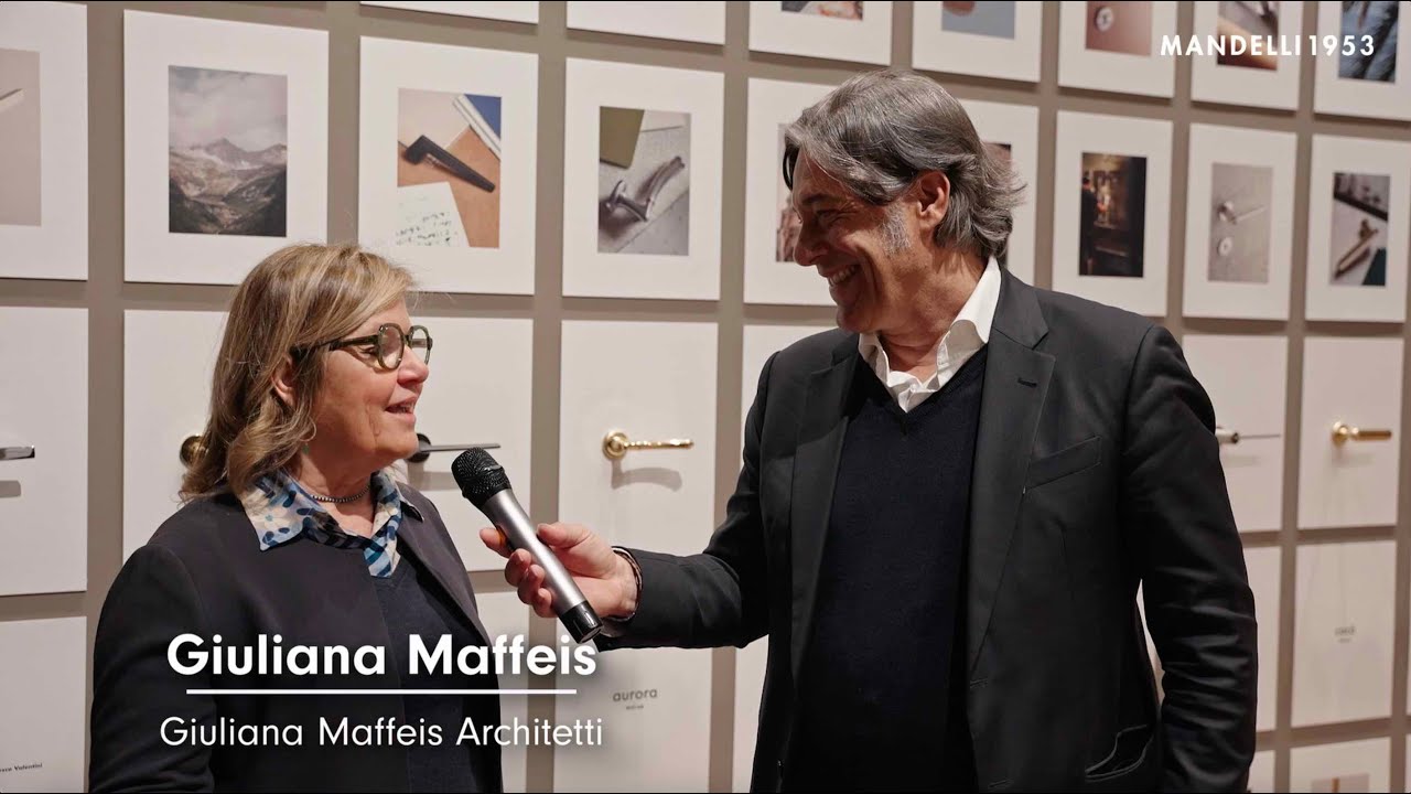 Architect Giuliana Maffeis at Salone del Mobile.Milano 2025 | Mandelli1953