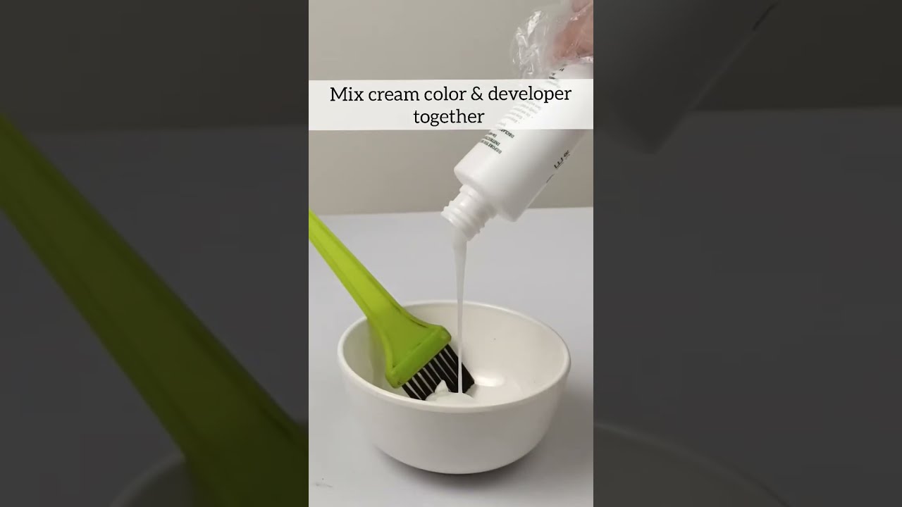 Biotique Herbcolor Darkest Brown 3N Demo | Biotique Herbcolor How to use #shorts