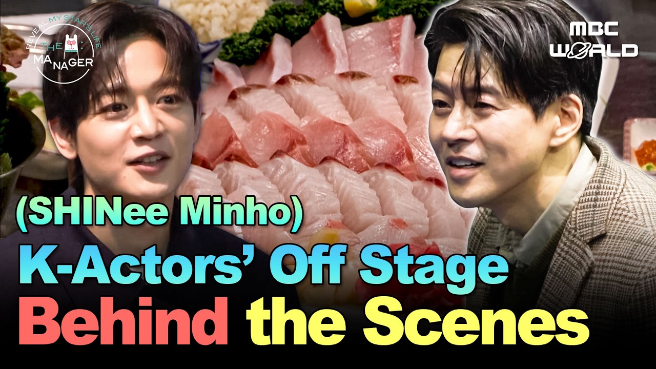 [Sub] Off-Stage Dinner with K-Actors😋 | Lee Sang-yun & Minho #Actors