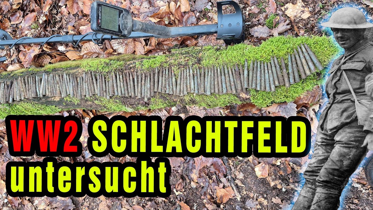 #ww2 SCHLACHTFELD voller Relikte - Abenteuer Metalldetektor