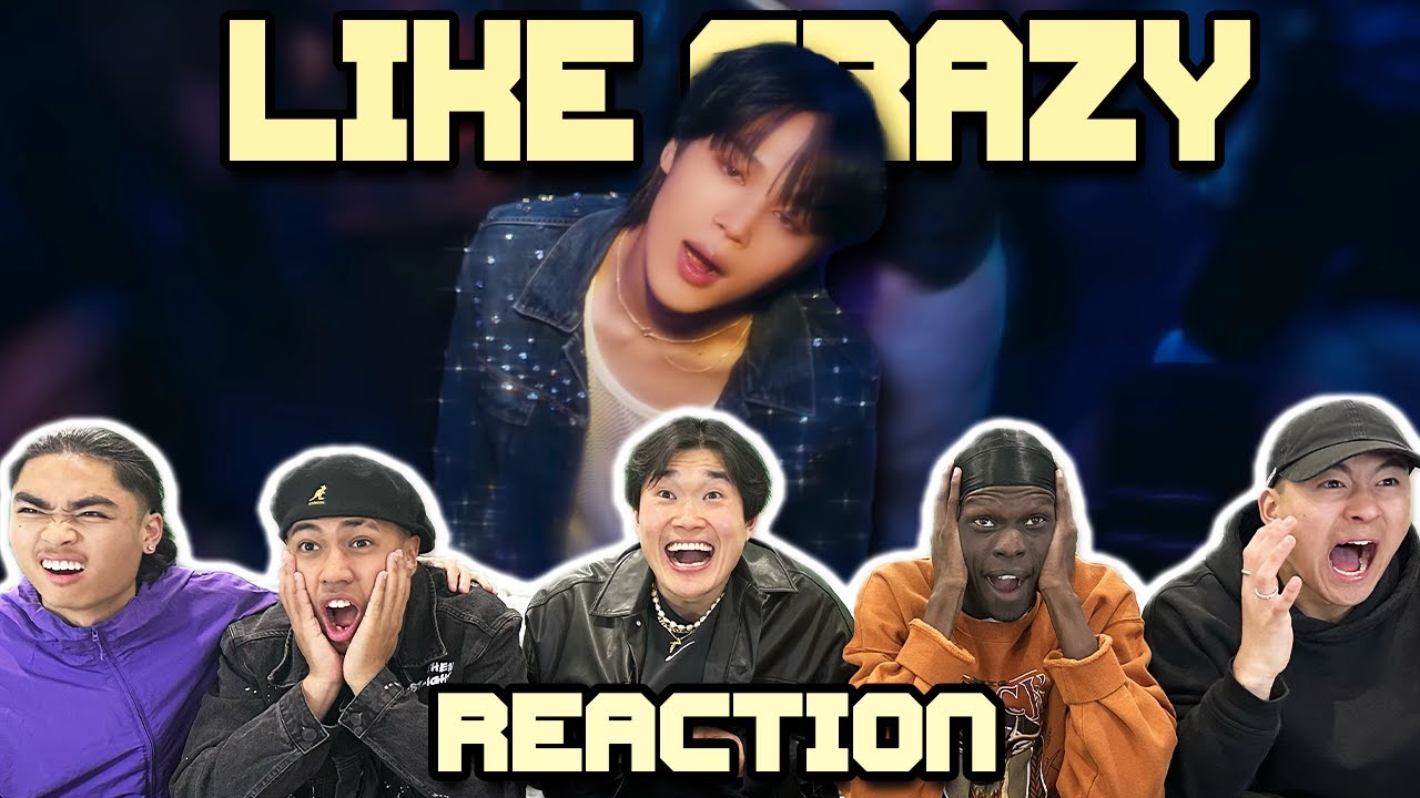 OUR FIRST TIME WATCHING BTS Jimin 'Like Crazy'