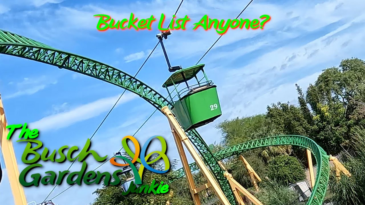 Busch Gardens Skyride Is Testing, Dirt Moved Around Phoenix Rising, Pink Chickens Are Still Pink!