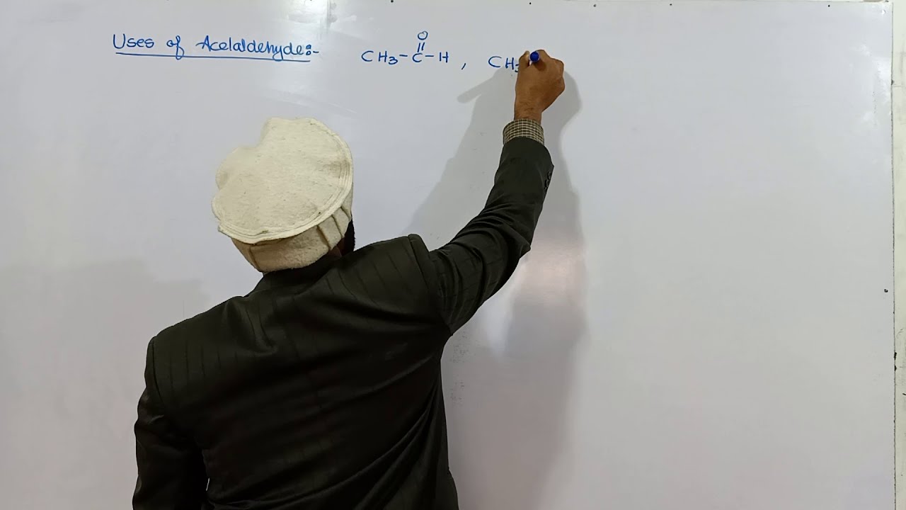 Uses of acetaldehyde || 12th class chemistry || ch.no.12