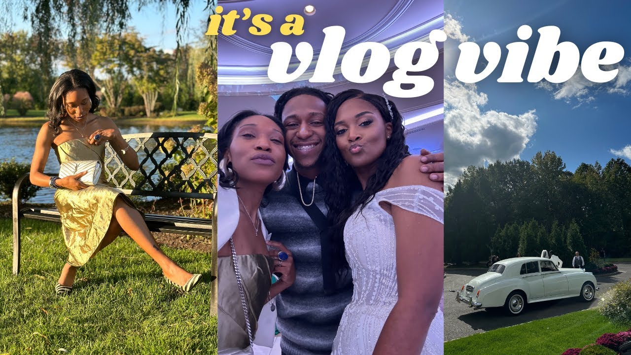 VLOG VIBES // grwm for a wedding, family fun, gemini thoughts + more // bysashahinds
