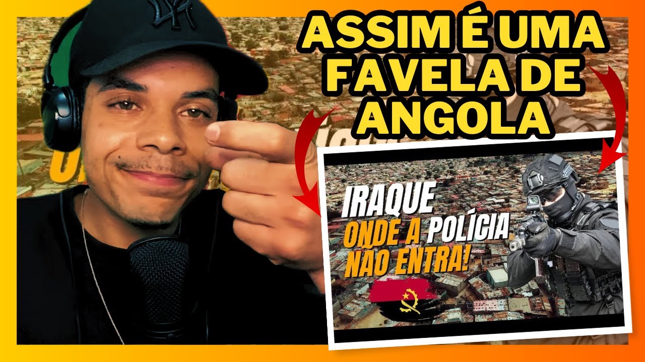 Brasileiro reage a Favela mais Perigosa de Angola [ IRAQUE ANGOLANO ]