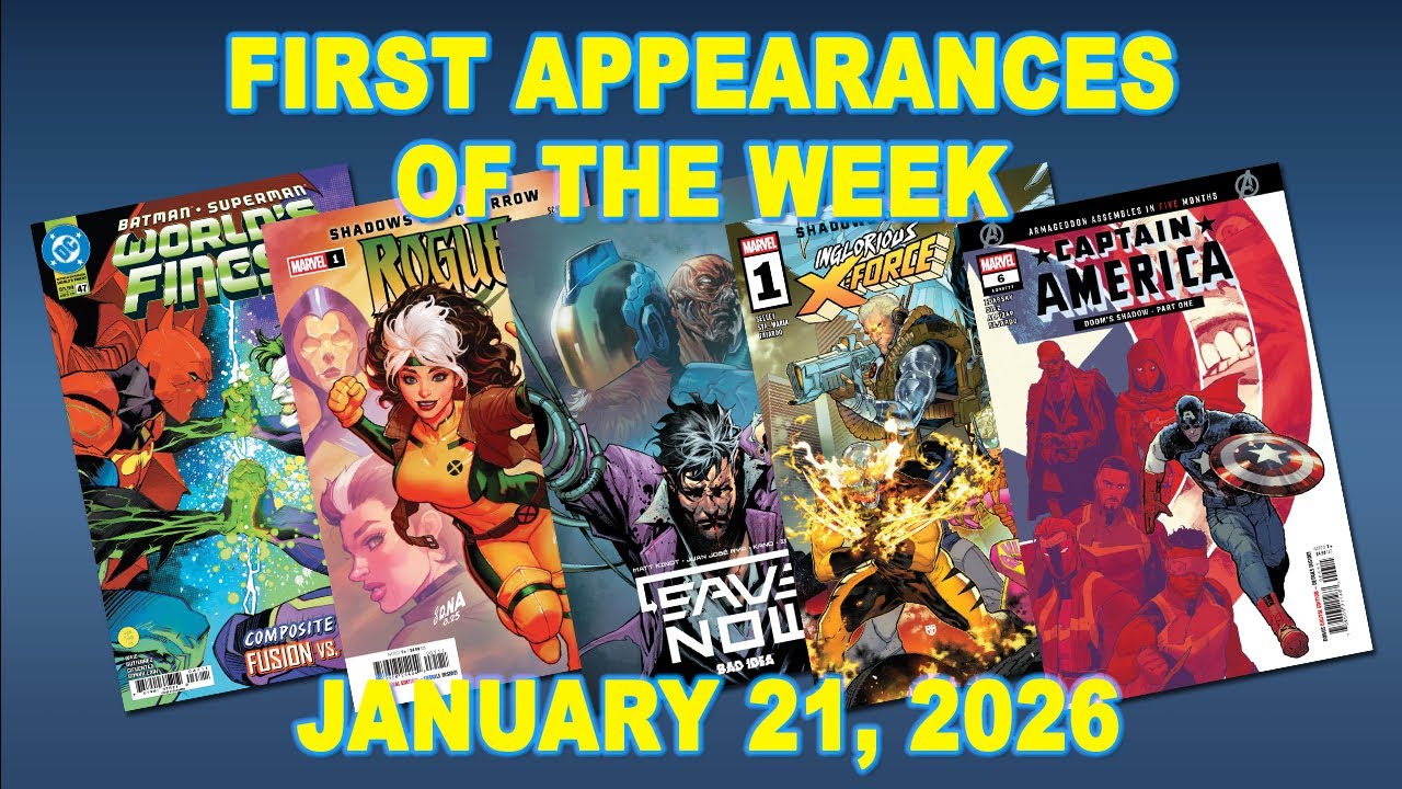 First Appearances of the Week: January 21, 2026