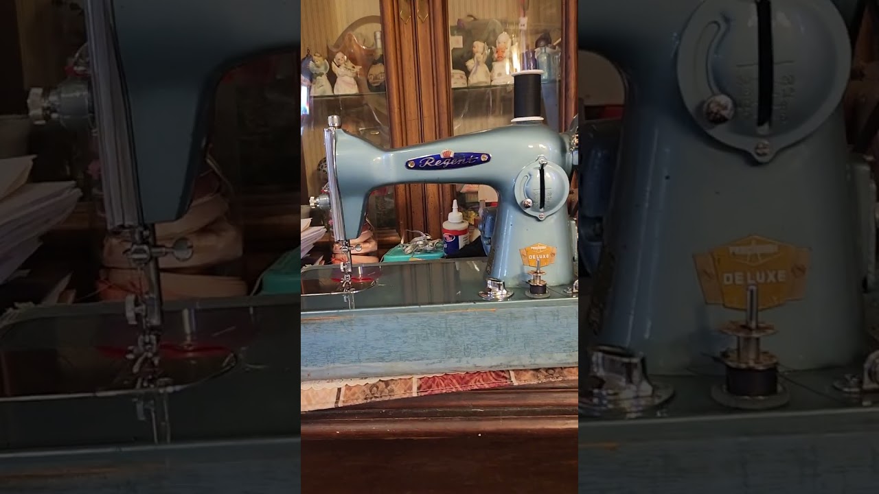 regent precision deluxe sewing machine