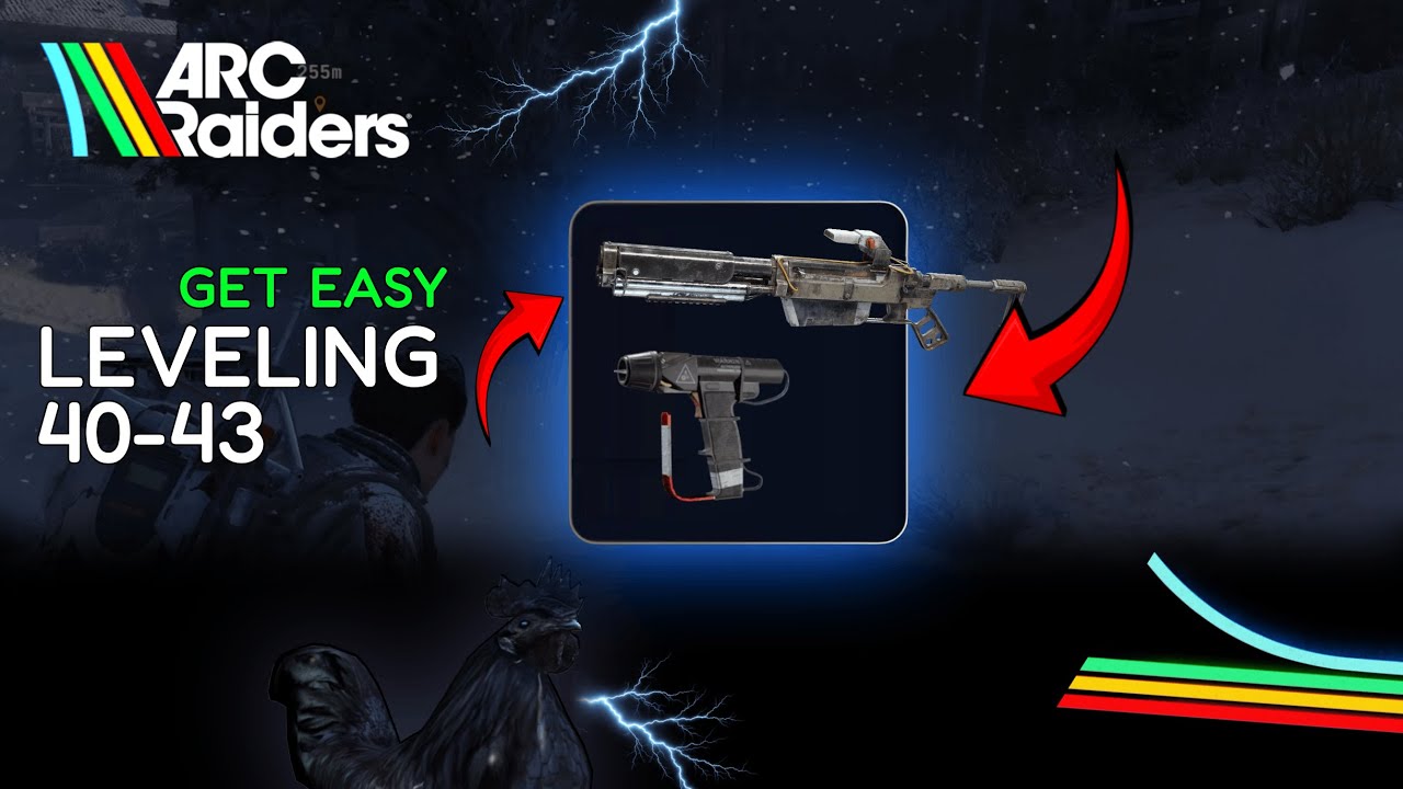 ✅Arc Raiders Leveling 40-43  Vulcano blueprint , Snap hook blueprint 