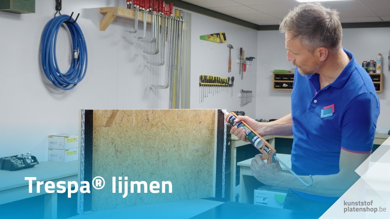 Trespa® lijmen | Kunststofplaten.be