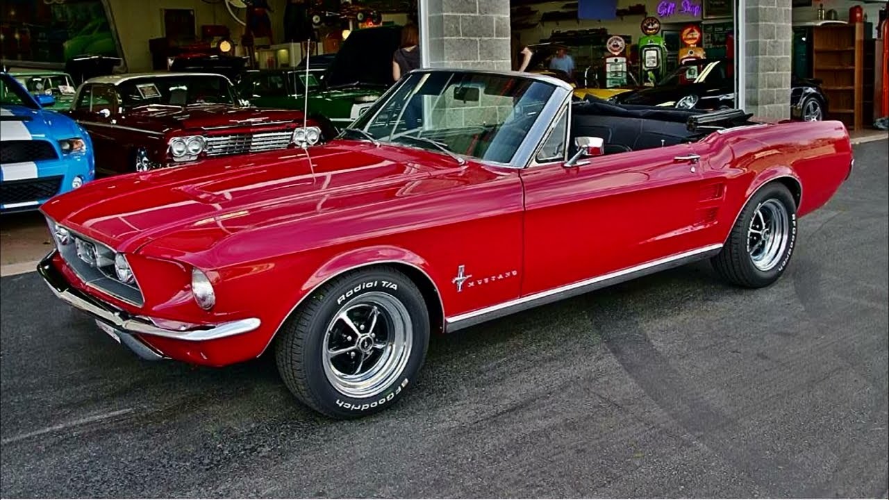 1967 Ford Mustang Convertible 289 V8 - Nicely Restored Classic Pony Car