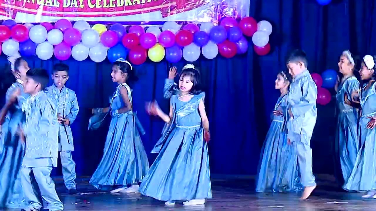 Annual Day Celebration 2025-26 Performance By 2nd STD Students Batch -2  Pair Dance Girls & Boys 