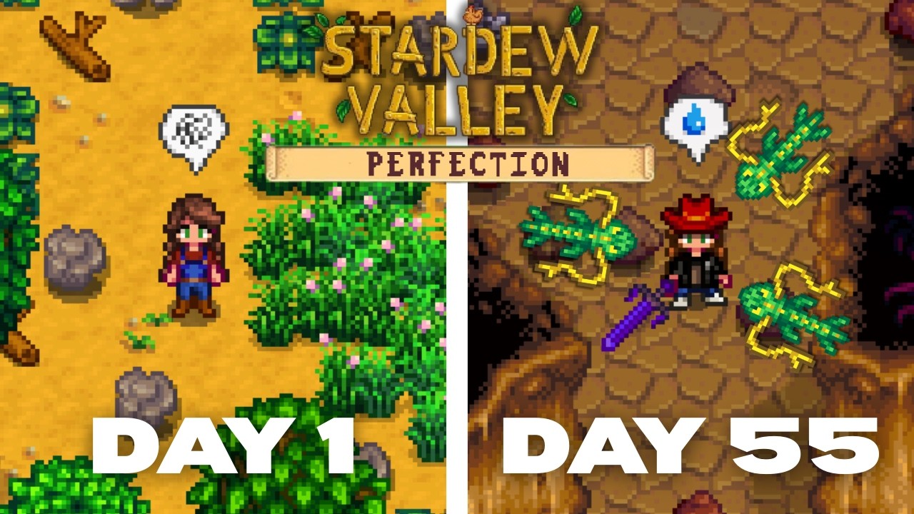 How fast can I reach Perfection in Stardew Valley?