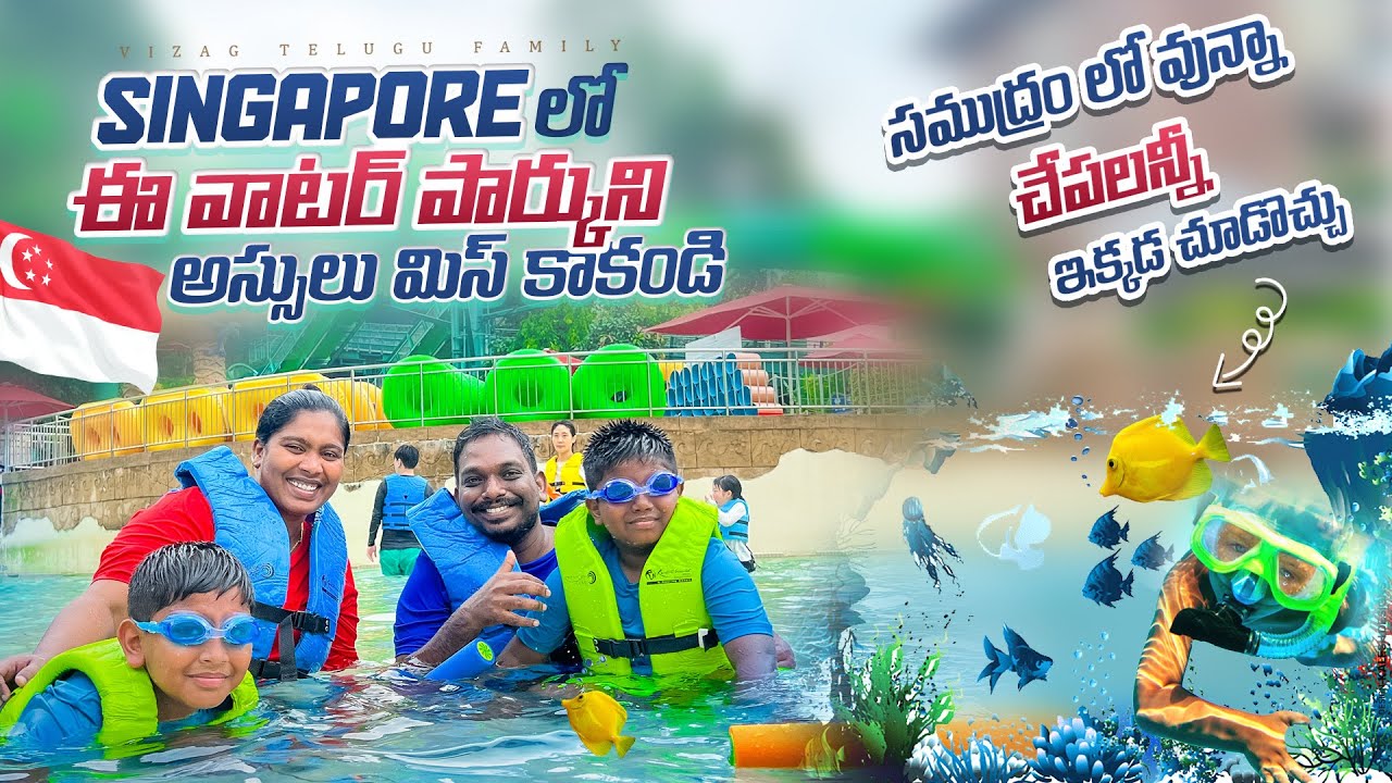 Adventure Cove Park Singapore,Rainbow reef | Best place to visit in singapore | Singapore full tour