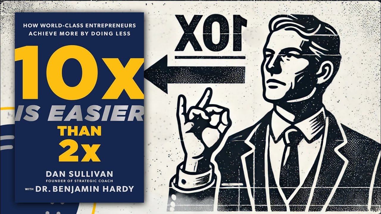 10x Is Easier Than 2x: How to Achieve More by Doing Less | Benjamin Hardy & Dan Sullivan