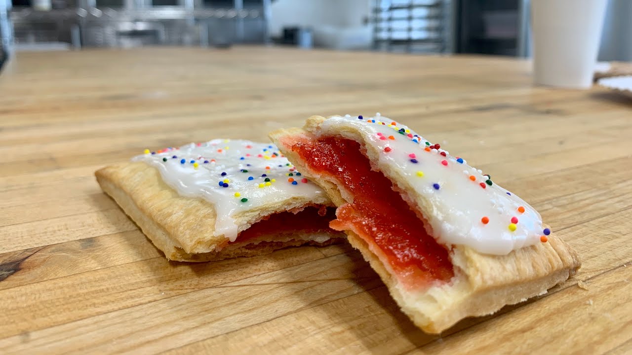 How to Make Pop Tart Dough from Scratch | Strawberry POP TARTS!