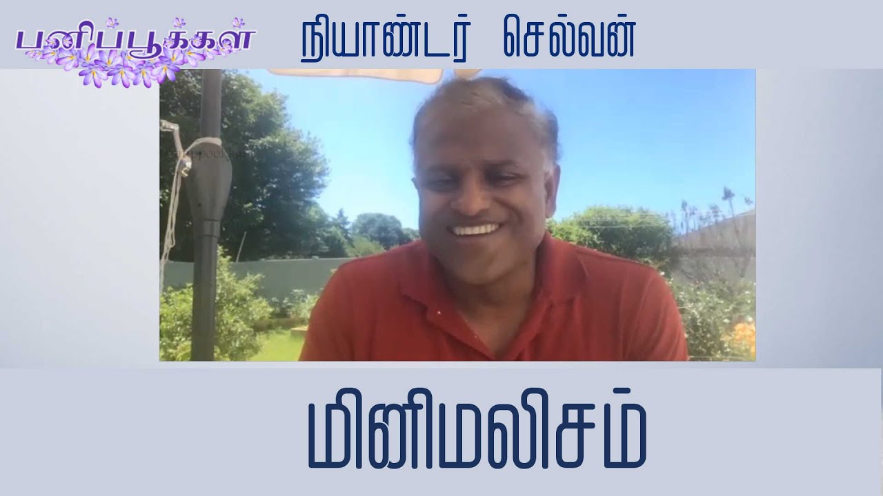 Minimalism | மினிமலிசம் | நியாண்டர் செல்வன் விளக்கம்