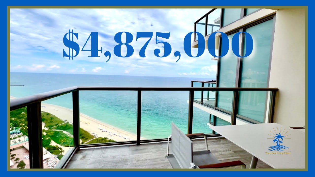 Sneak Peak: INSIDE a Beachfront Condo at the St. Regis Bal Harbour Resort (Luxury Virtual Home Tour)