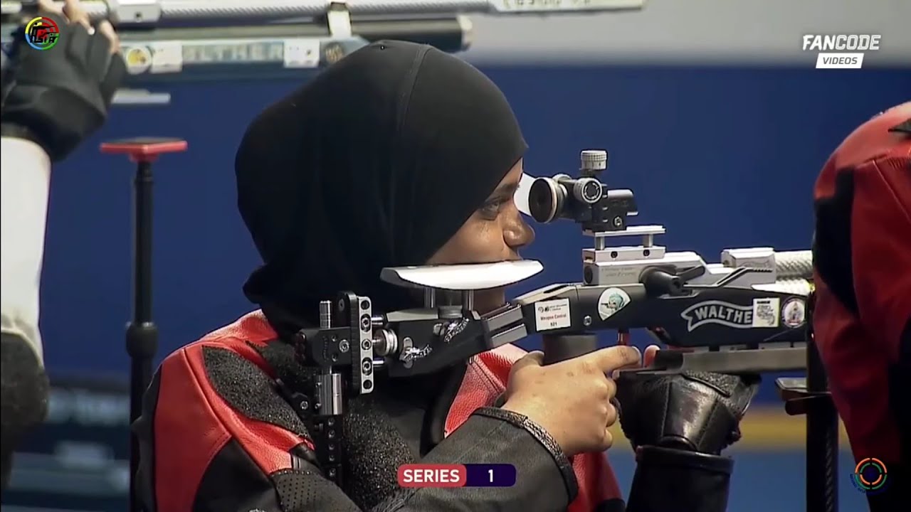 🔴 Asian Shooting Championship 🏆 | 10m Rifle Mixed Team Youth Match #issf #nrai #viral @10mAirPistol 