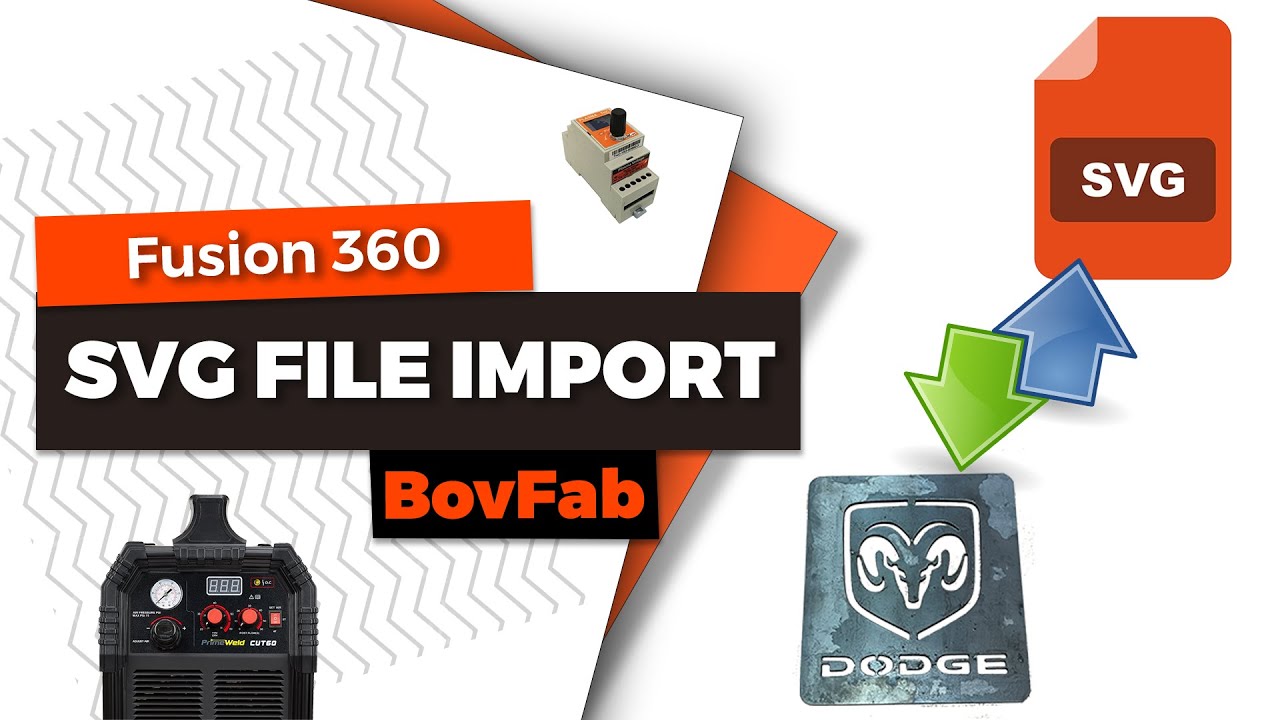 (Fusion 360) IMPORTING A SVG FILE INTO FUSION 360 FOR YOUR CNC PLASMA TABLE (Customer Demo)