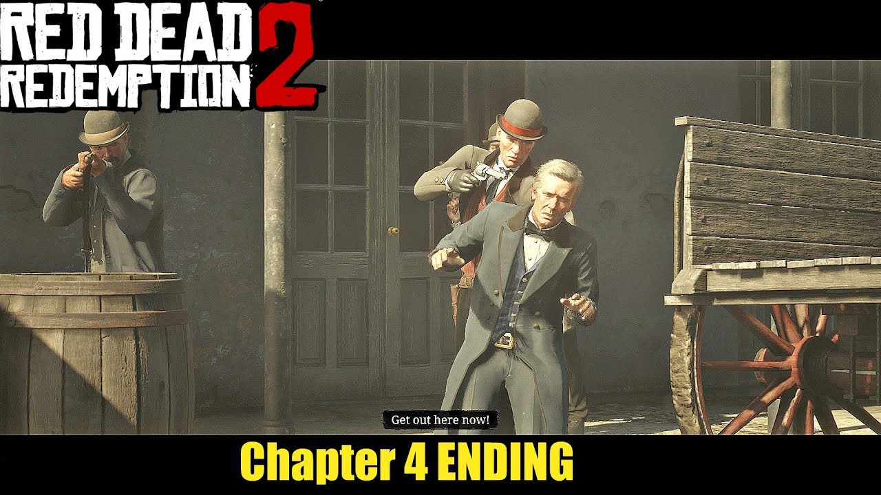 Ограбление банка Сен-Дени — Red Dead Redemption 2 (концовка главы 4)