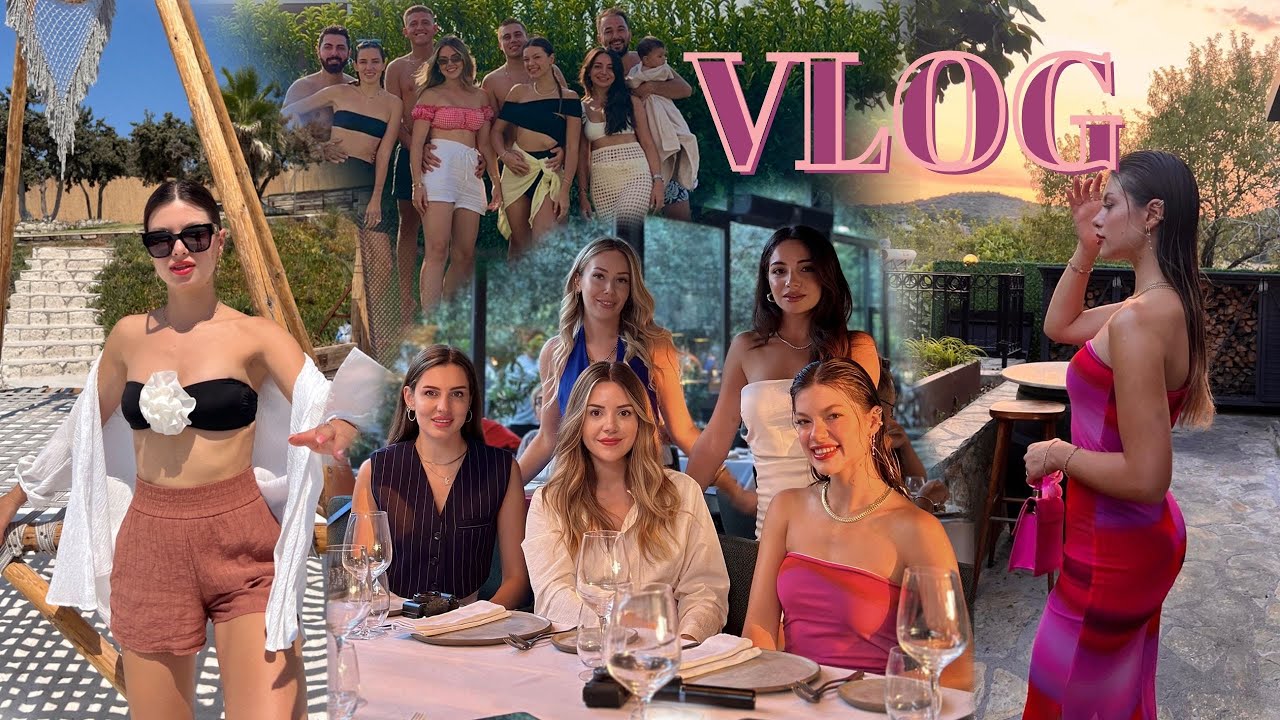 YOUTUBER ARKADAŞLARIM YATIYA GELDİ❤ Islak Sa&ccedil; Modeli, Nefes Tutma Challenge, BBQ, Keyifli Sohbetimiz
