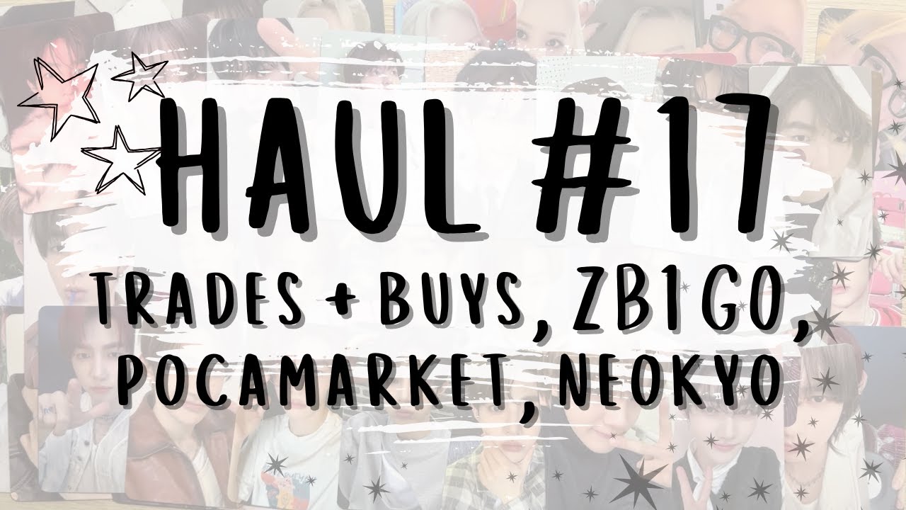 ✻ Haul #17 ✻  Collective november + december photocard haul!