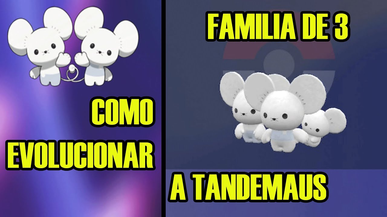 COMO EVOLUCIONAR A 🐀TANDEMAUS Y CONSEGUIR LA FAMILIA DE 3
