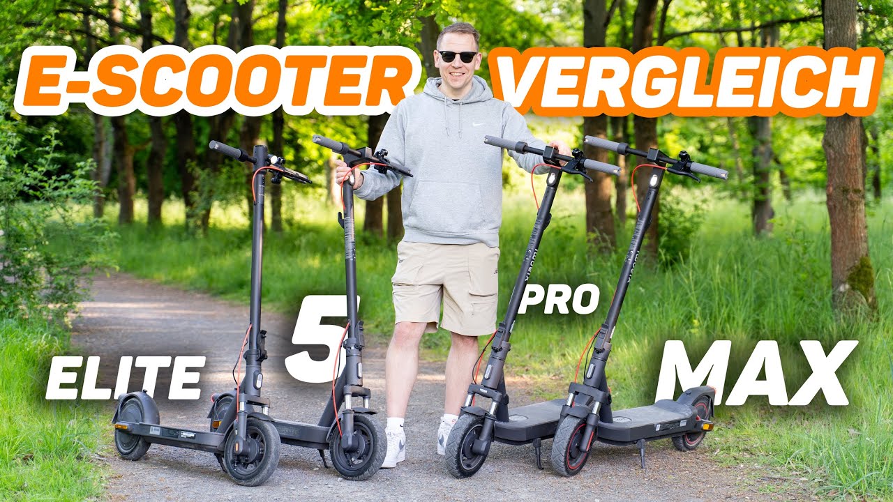 Xiaomi E-Scooter Elite, 5, 5 Pro & 5 Max: Test & Modellvergleich 2025