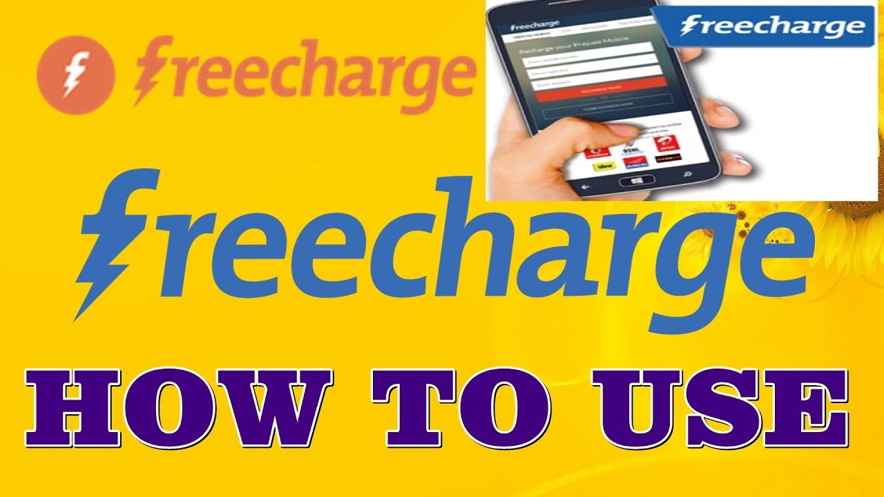 how to recharge mobile balance in freecharge & payment