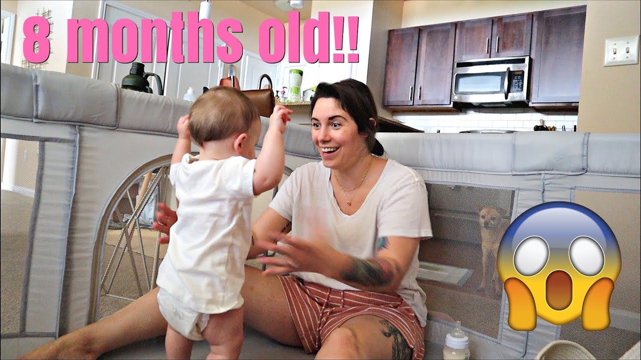 SHE STARTED WALKING!! | Sam&Alyssa