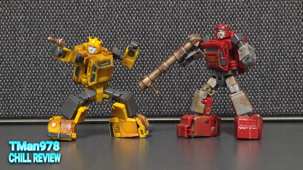 New Age H25Z Herbie & H26Z Vanishing Point Battle Damaged Bumblebee & Cliffjumper CHILL REVIEW