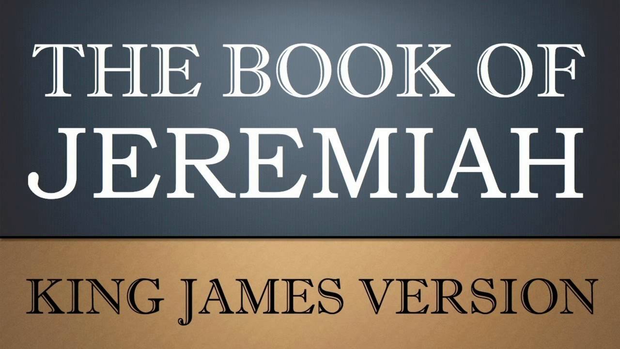 Книга Иеремии - Глава 1 - АудиоБиблия KJV