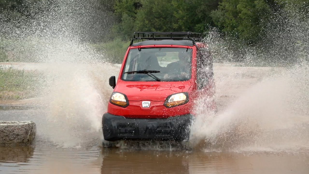 Bajaj Qute - суровая индийская мотоколяска! Тест-драйв via ATDrive