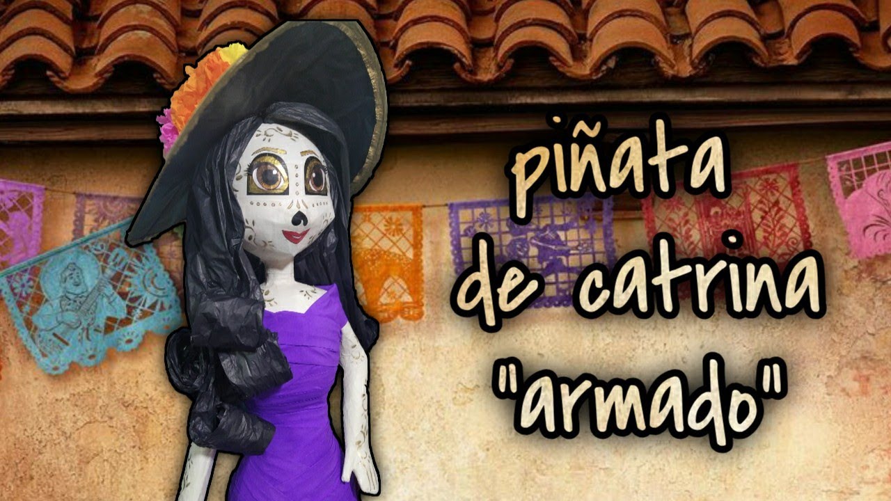 piñata de catrina