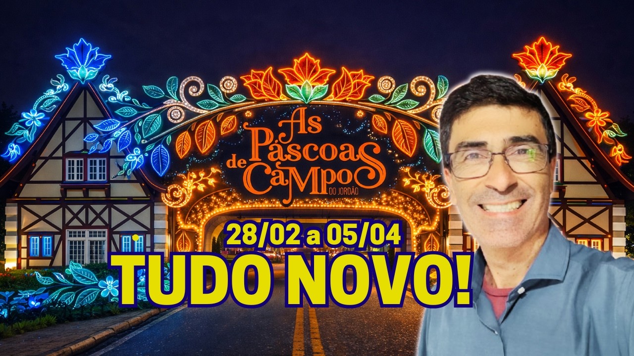 COM NOVAS ATRAÇÕES, PÁSCOA 2026 COMEÇA MAIS CEDO EM CAMPOS DO JORDÃO!