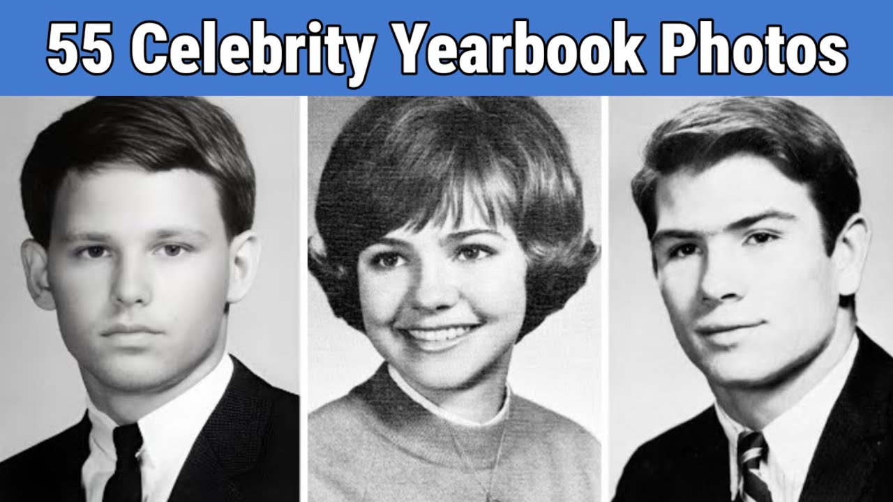 55 Celebrity Yearbook Photos You Have to see!