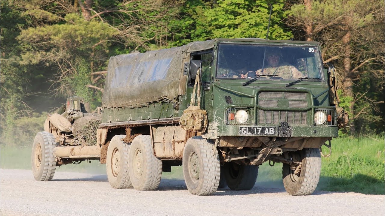 Royal Artillery & supporting units on Exercise 🇬🇧