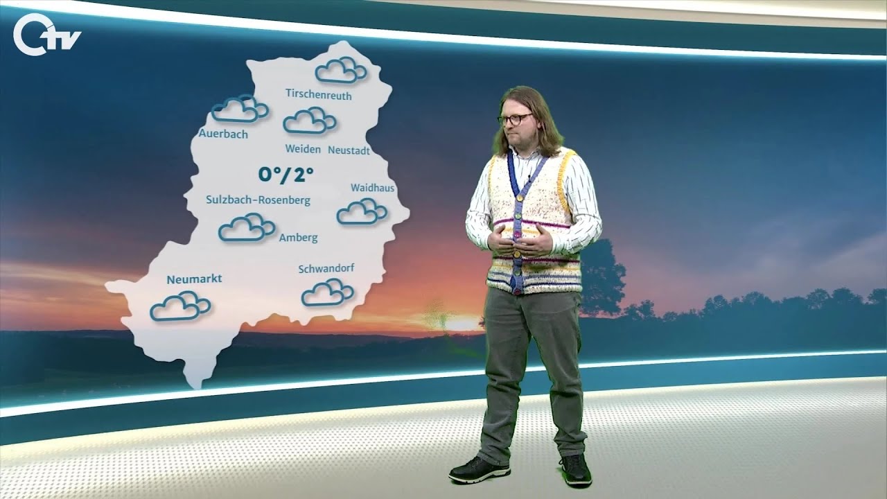 Heute in Ostbayern: OTV Wetterschau &ndash; Temperaturen, Schneefall & Prognosen