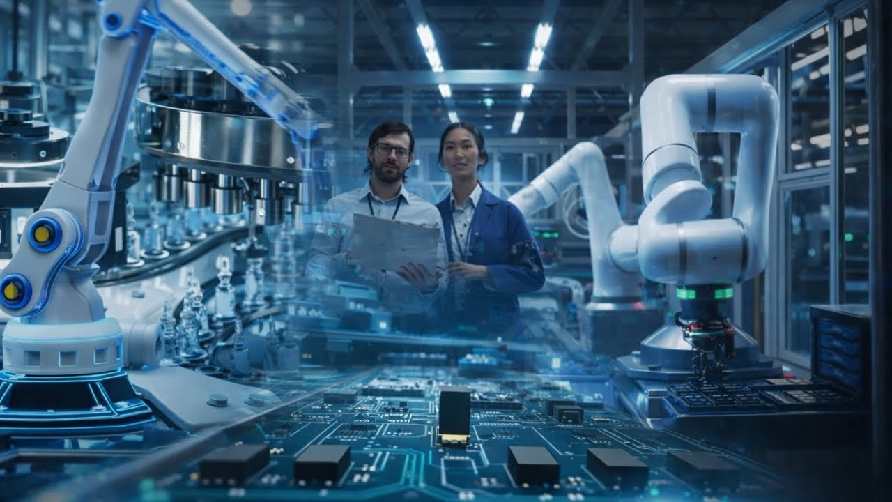 Teknologi Gila! 🤯 Di Dalam Pabrik Otomatis Tercanggih di Dunia #moderntechnology #robotics 