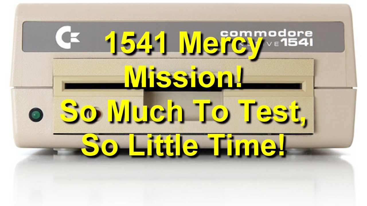 1541 Disk Drive Assessment! The Box With The Drive, Disks & Joysticks Has Arrived! - Episode 1166