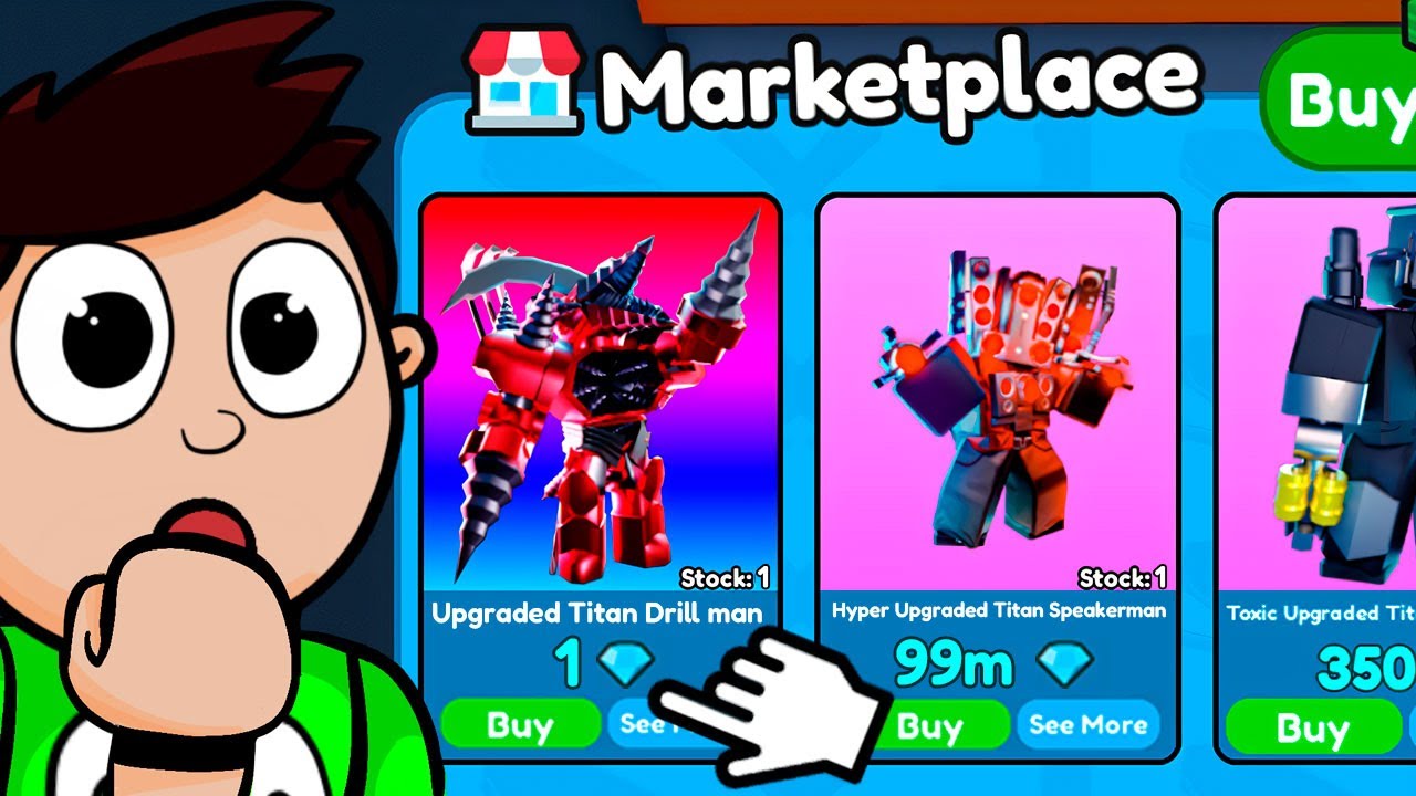 &iexcl;Pas&eacute; 24 HORAS en el Marketplace de Toilet Tower Defense! (Roblox)